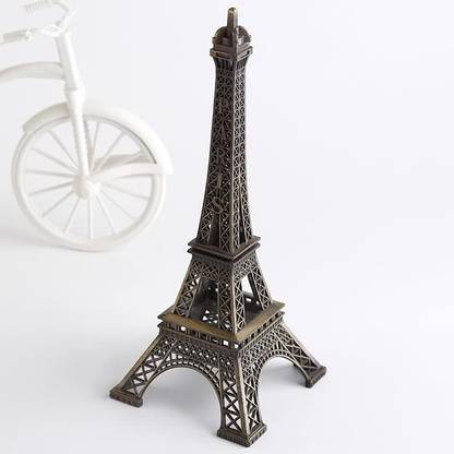 JANGI Amazing Eiffel Tower London Paris Decorative Showpiece Decorative Showpiece  -  13 cm