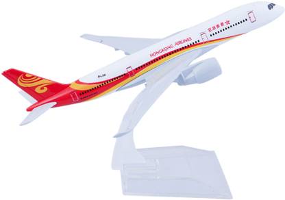 Sage Square Hong Kong Airlines 20cm Detail Diecast Aviation Lover Souvenir Collectible Model Decorative Showpiece  -  20 cm