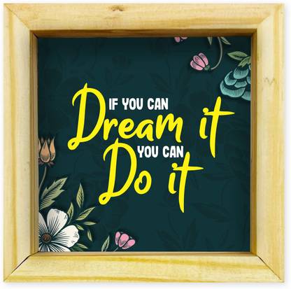 Artvibes If You Can Dream Table Decoration Office Desk Showpiece Gift Item (SP_1427) Decorative Showpiece  -  15 cm