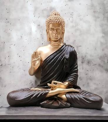 SPGCare SPG 272 Pranav Enterprises Meditating 2 Feet Buddha Idol Decorative Showpiece  -  70 cm