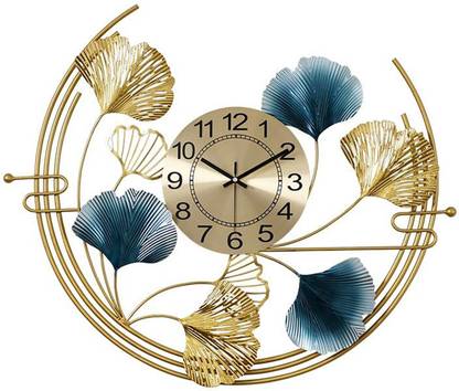 KT COLLECTION Metal Wall Clock Decorative Showpiece for Home Decor (63 cm X 52 cm) Decorative Showpiece  -  52 cm