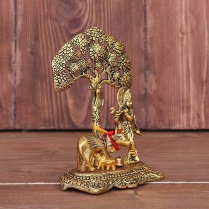 JASVIK KRISHNA JI Decorative Showpiece  -  10 cm