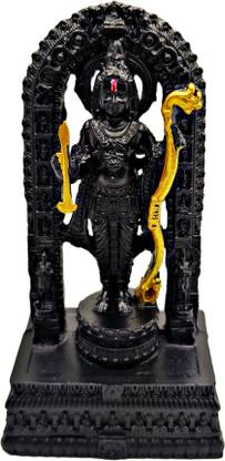 Divya Sakti Shri Ram Lala Prathima From Ayodhya Janm Bhuumi Decorative Showpiece  -  10 cm