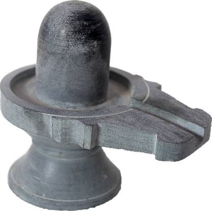 SBBCO Divine Edge Shivam Aura – Sacred Shivling for Home & Mandir Decorative Showpiece  -  7.9 cm