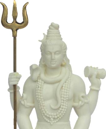 avenew Viswanatha (lord of the universe), Cast Bronze Statue Shiv Padmasana Sitting, Decorative Showpiece  -  24 cm