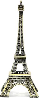 pinaki Pinaki India Metal Eiffel Tower Decorative Showpiece  -  12 cm
