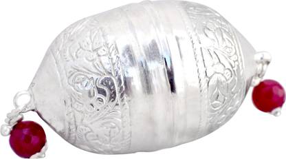 KMJ Pure Silver Coconut(nariyal) for sagun, nariyal for pooja and gifting purpose Decorative Showpiece  -  5.5 cm