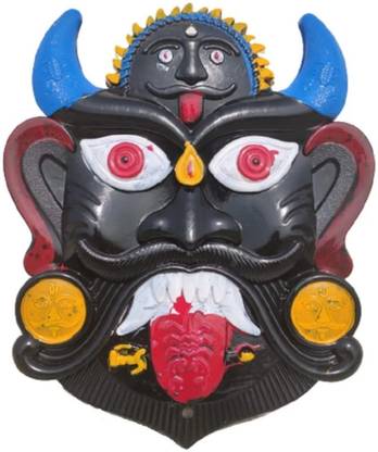 RNGNTC Nazar Battu Dishti Bomma Large Size Plastic Made for Wall Hanging Decorative Showpiece  -  35 cm