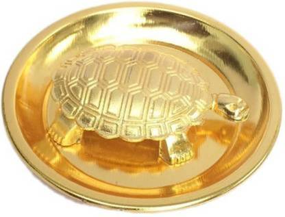 shahinpearlmart Kachua Plate / Tortoise Plate for Home, Office, Shop & Factory | Vastu & Feng Shui Decorative Showpiece Decorative Showpiece  -  9 cm