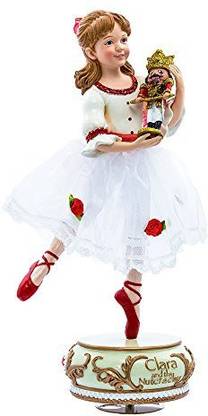 Kurt Adler 11.5 Inch Musical Clara Tablepiece Decorative Showpiece  -  12.4 cm