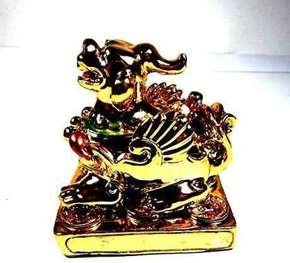Zoltamulata Fu Dog Foo Dogs Chinese Guardian Lions Decorative Showpiece  -  5 cm