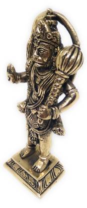 Astrosale Ashtadhatu Hanuman Murti Decorative Showpiece  -  13.5 cm