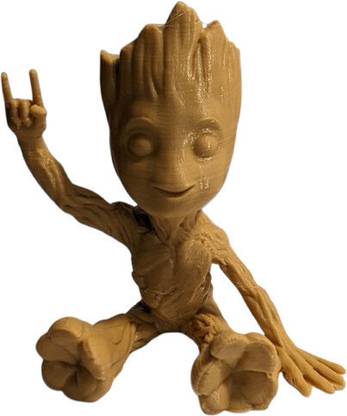 PROTOFARM Baby Groot 3D Printed Decorative Showpiece  -  7.5 cm