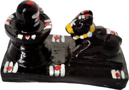 vikas sales God Shiva-Nandi Murti /Shivling-Nandi /Shiva Pind-Nandi stechu Decorative Showpiece  -  6.5 cm