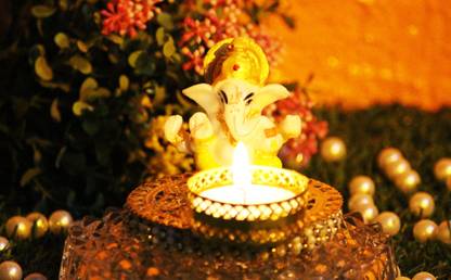 BECKON VENTURE Handcrafted Lord Ganesha Idols for home decor|God idols for car dashboard|Ganesha Idol for car dashboard, gifts And home|Ganesha statue in Religious Idols|ganesh idol in Spiritual & Festive Décor|table decoration items|home decor showpieces|Decorative items for room in Racks & Shelves|handicraft items|Ganesh ji ki murti|ganpati |statues|statue of gods |statue for car|statue for home|Showpieces &Figurines|showpiece gift sets|showpiece for living room|Ganesha showpiece |showpieces in home| Decorative Showpiece  -  9 cm