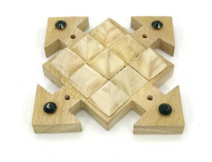 Plus Value Axis Pyramid [Cure Multiple Vastu Defects at Home & Office] Decorative Showpiece  -  4.5 cm