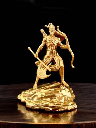 CRAFTVISIONS Lord Parshuram Idol Murti |parshuram Statue| Gift Ideas | Home Decor | Decorative Showpiece  -  15 cm
