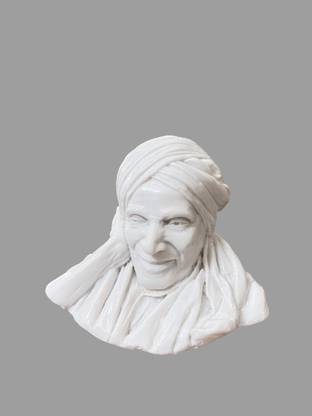 Shree Shivakumara Swamiji Decorative Showpiece  -  14 cm