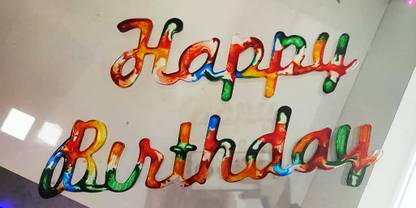 UNIQUE WORLD BIRTHADAY CAPTION BIG Decorative Showpiece  -  0.5 cm