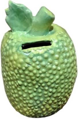 KANAGA MART Jack Fruit Classic Design Kids Piggy Bank Money Saving Bank Decorative Showpiece  -  14 cm