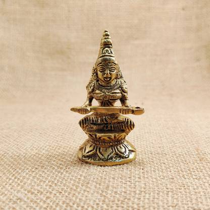 Neo Classic Annapurna Devi, Annapoorani Idol, Annapoorneshwari , Annapoorna, Anna Devi Decorative Showpiece  -  7 cm