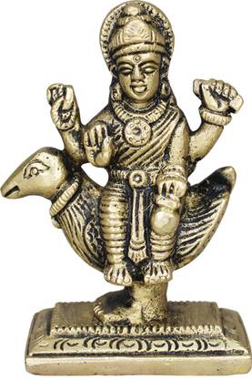 vinayakmoorti Brahmani Maa Murti Mata Rani Statue Durga Maa Idol (H x W x L:- 3 x 2 x 1) Decorative Showpiece  -  7.62 cm