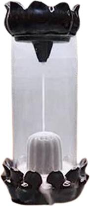 WeMart Shivling Design Backflow Smoke Fountain Incense Holder Showpiece Decorative Showpiece  -  5 cm