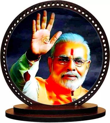 Dhruv narendra modi car deshbord Decorative Showpiece  -  8 cm