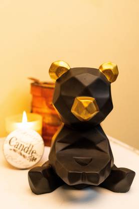 Archiefacts Teddy Bear Statue Sculpture for Home decor Living/Bed room Decorative Showpiece  -  27 cm