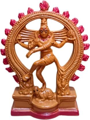 SaguCeramics Lord Natarajan Decorative Showpiece  -  26 cm
