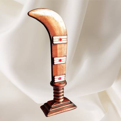 Sullery Muneshwarar Karuppasamy Madurai Aruva Knife Decorative Showpiece Decorative Showpiece  -  6 cm