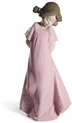 LLaDro Nao So Shy (Special Edition). Porcelain Girl Figure. Decorative Showpiece  -  11.7 cm