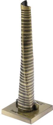 LoomTree SHANGHAI TOWER CHINA ARCHITECTURE BUILDING REPLICA COLLECTIBLE SOUVENIR 4'' Decorative Showpiece  -  8 cm