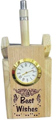 UNIQ ARTIFICIOL Table Clock Decorative Showpiece Decorative Showpiece  -  17 cm