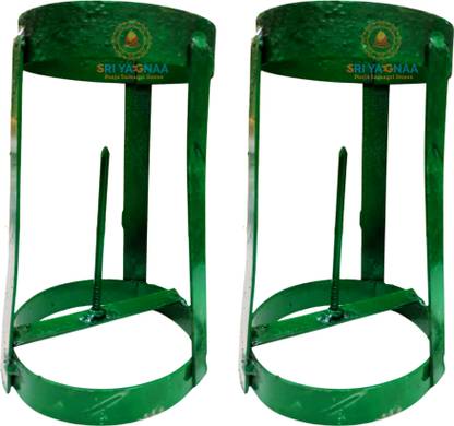 Epoojacart Banana Tree Stands - Banana Stand for Holding Banana Tree Decorative Showpiece  -  15 cm