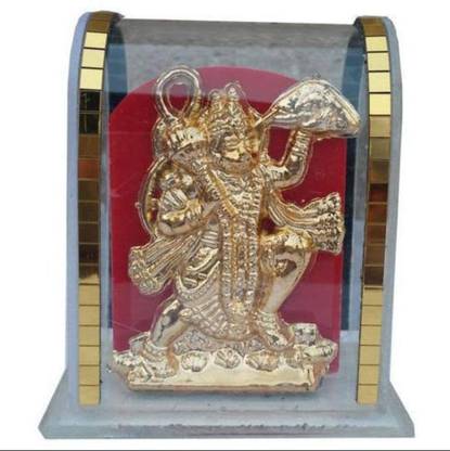 AGC Hanuman Ji Idol Car Dashboard Cabinet Handicraft Statue Acrylic Cover Home Room Decorative Showpiece  -  5 cm