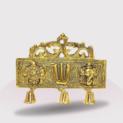 ETANSOKFFT Vishnu Sanku Chakra Namam Symbol | Tirupati Balaji Shankh Chakra Tilak | Decorative Showpiece  -  15.9 cm