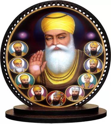 Dhruv dasm guru idol for car Decorative Showpiece  -  8 cm