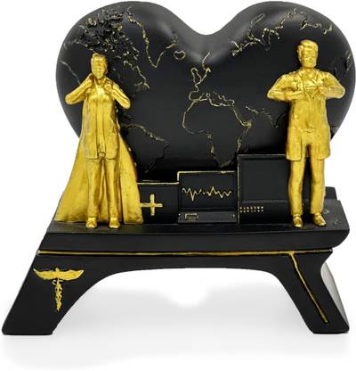 memorytrain DocStation | Mobile and Tablet Holder | Charging Station | Hand-Painted Resin | Decorative Showpiece  -  15 cm