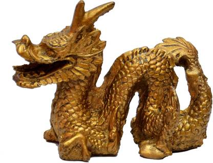 Vashoppee Vastu / Feng Shui / Dragon / Snake Dragon Decorative Showpiece  -  8 cm