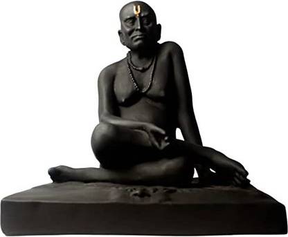 Immortals Shri Swami Samarth Murti Statue Classic Idol for Home | Decorative Showpiece  -  17 cm