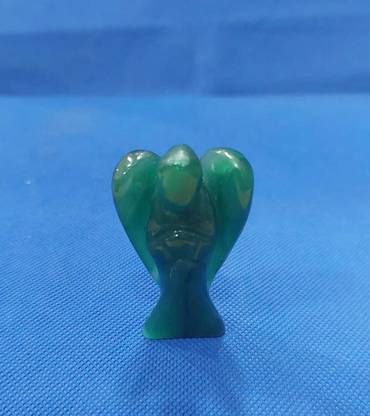 VSP VASTU SAMADHAN VSP VASTU SAMADHAN - 236 - GREEN JADE ANGEL ( 2 INCH ) Decorative Showpiece  -  5 cm