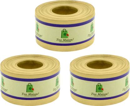TREEMAISON BRASS Strip/ Vastu Remedy (BRASS, 8 FEET, 18 MM WIDHT, 0.3MM GAUGE) (Pack of 3) Decorative Showpiece  -  11 cm