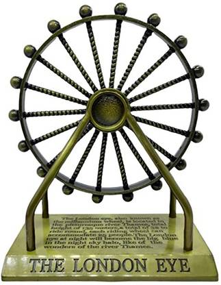 PIXART London Eye Small - Decorative Showpiece for Home Décor London Landmark Decorative Showpiece  -  9.5 cm