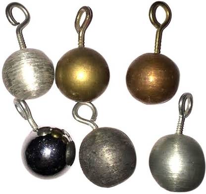 Kambojtraders Pendulum Bob, Set of 6 18mm | Physics Science Pendulum Bob Decorative Showpiece  -  1.8 cm