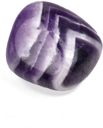 ARIHANT AGATE amethyst tumble stone Decorative Showpiece  -  3 cm
