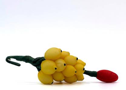 HOIVA 1.Vishu Decoration Artificial Banana Bunch | Sponge Banana - 18 cm Decorative Showpiece  -  18 cm