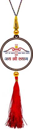 Pawandeep Khatu Shyaam Ji Hanging for Car & Home Decorative Showpiece  -  3 cm