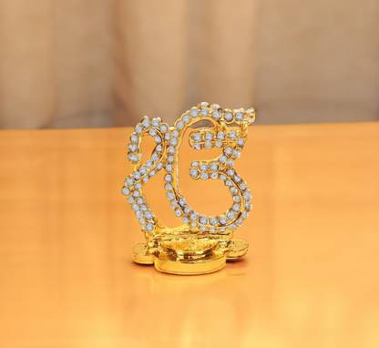 Utkarsh Sikh Religious Symbol Ek Onkar/ik Onkar Idol (Nano Ekom St/248) God Stand Décor Decorative Showpiece  -  4 cm