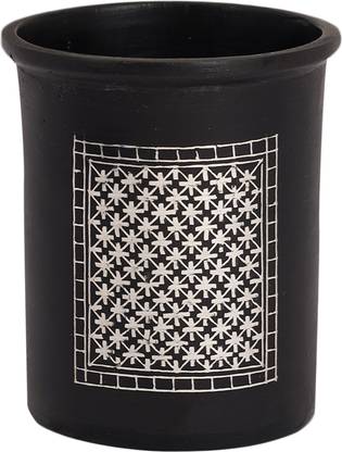 CAUVERY HANDICRAFTS BIDRI OFFICE SET 3 PCS Decorative Showpiece  -  10 cm